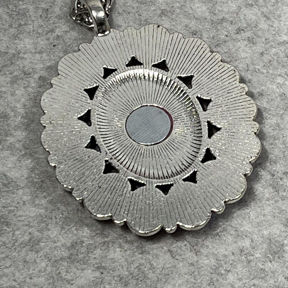 Howlite Jewelry Set Flower Earrings Cuff Bracelet Pendant Necklace Western Boho‎ - Picture 11 of 16